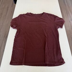 AllSaints Oxblood Burgandy Tee